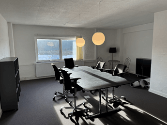Udlejning af kontor til erhverv. Kontor med mødelokale.