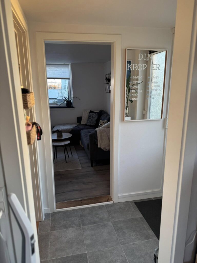 Entré som ikke fylder for meget.